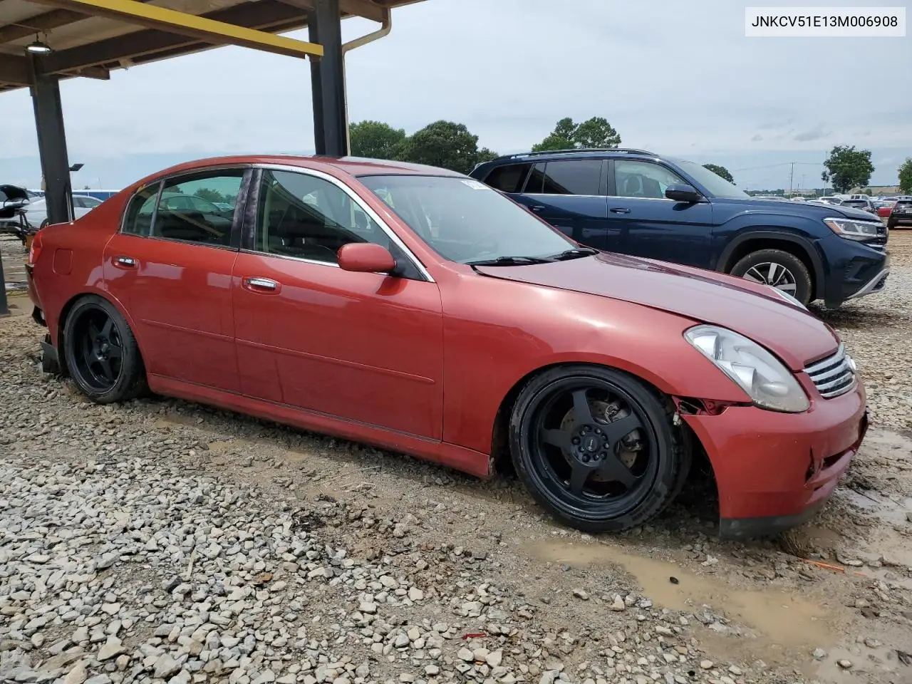 2003 Infiniti G35 VIN: JNKCV51E13M006908 Lot: 61732315