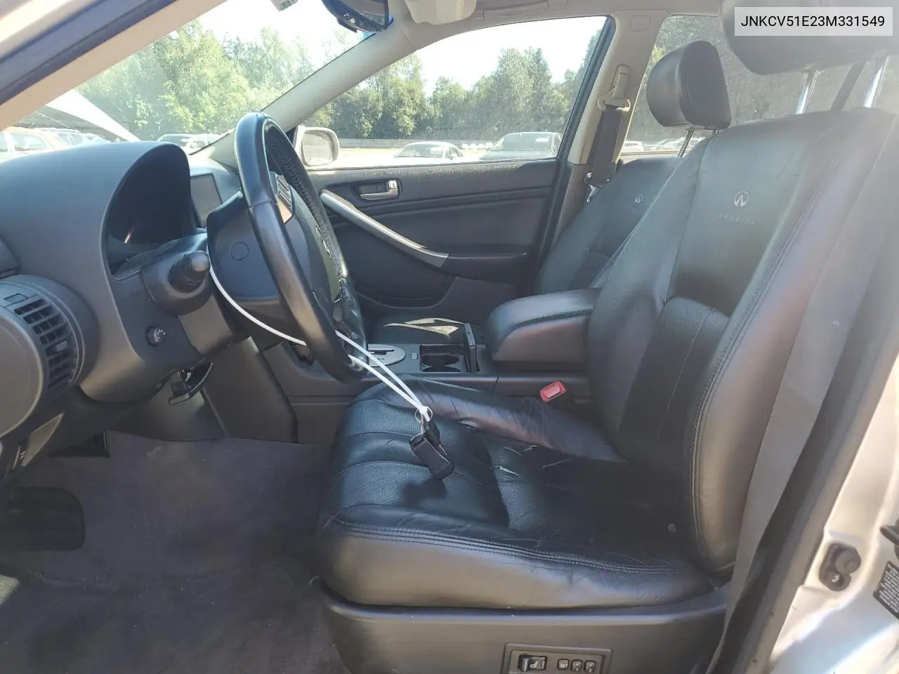2003 Infiniti G35 VIN: JNKCV51E23M331549 Lot: 63289865