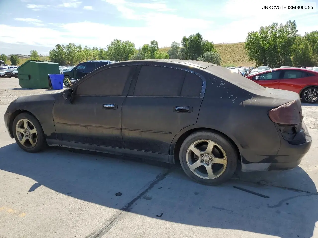 2003 Infiniti G35 VIN: JNKCV51E03M300056 Lot: 65186485