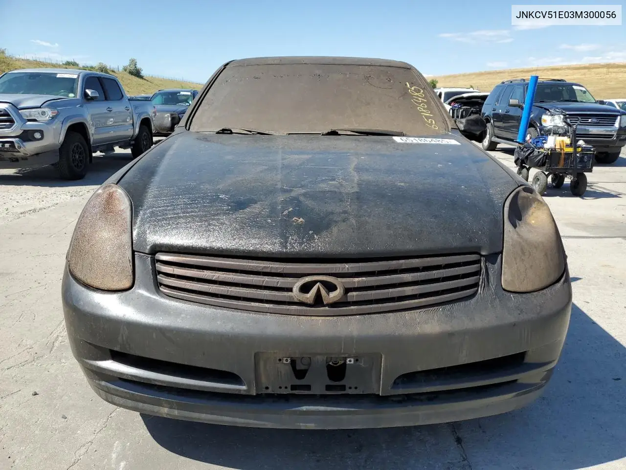 2003 Infiniti G35 VIN: JNKCV51E03M300056 Lot: 65186485