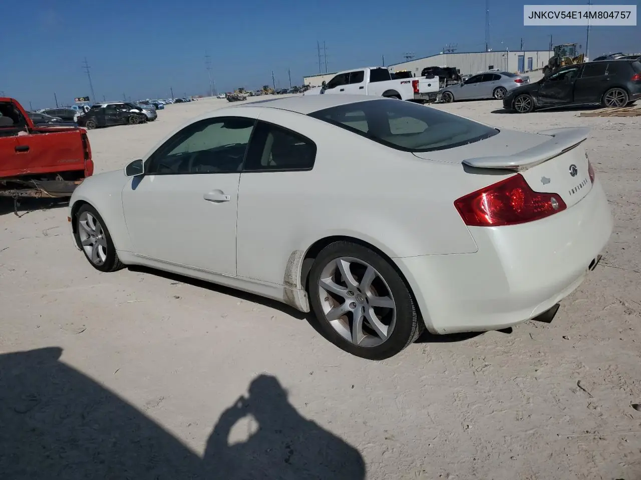 2004 Infiniti G35 VIN: JNKCV54E14M804757 Lot: 46757575