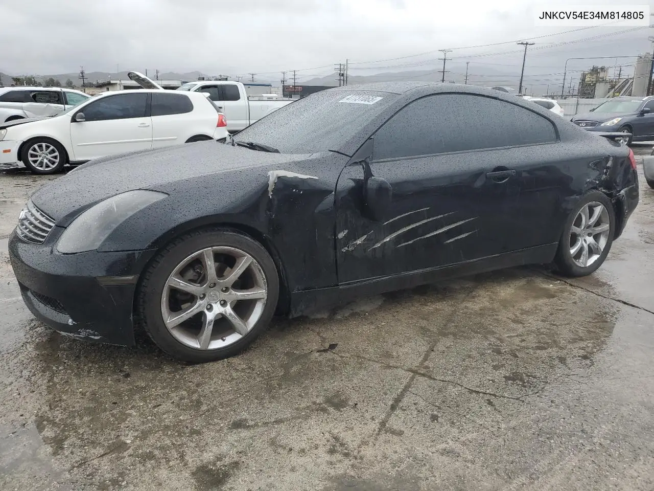 2004 Infiniti G35 VIN: JNKCV54E34M814805 Lot: 47731065