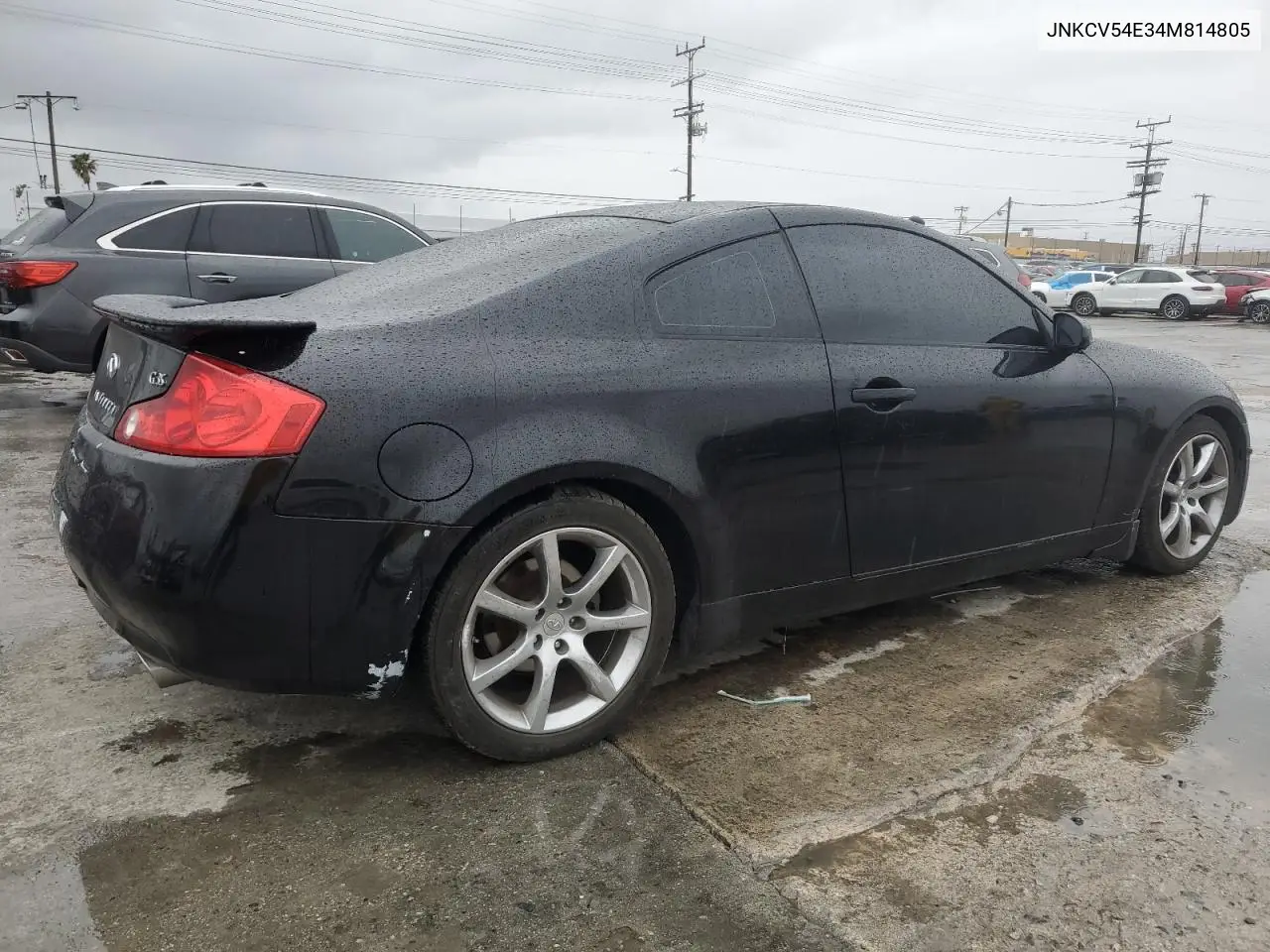 2004 Infiniti G35 VIN: JNKCV54E34M814805 Lot: 47731065