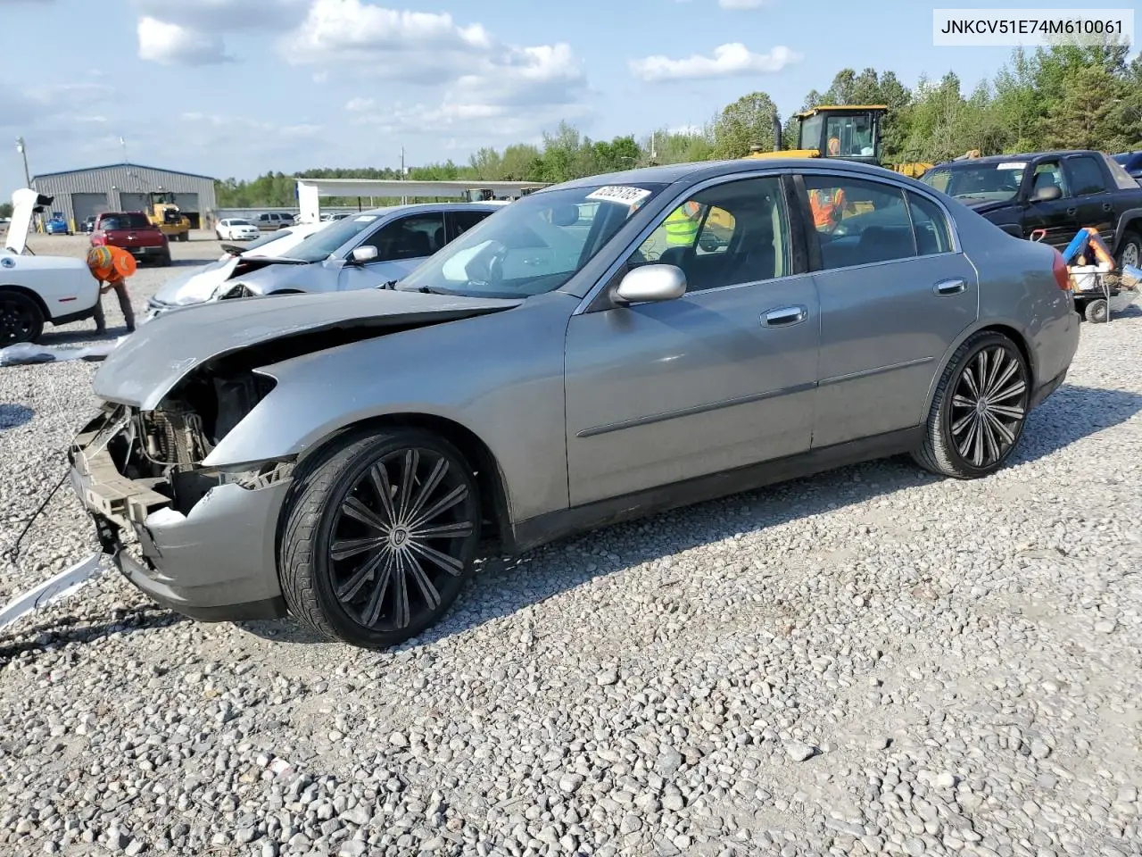 2004 Infiniti G35 VIN: JNKCV51E74M610061 Lot: 52625185