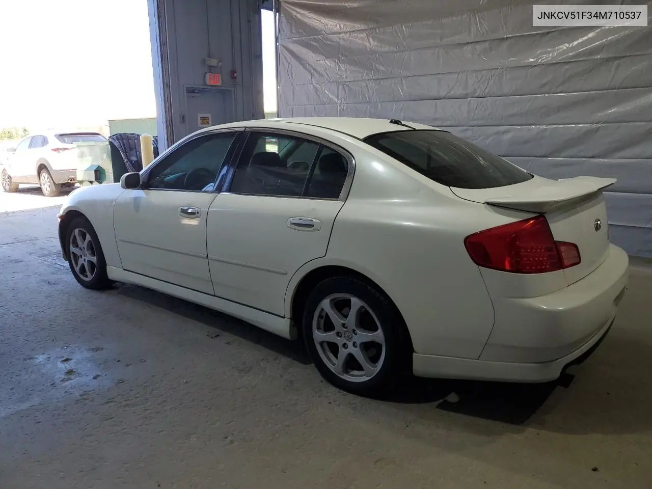 2004 Infiniti G35 VIN: JNKCV51F34M710537 Lot: 53968905