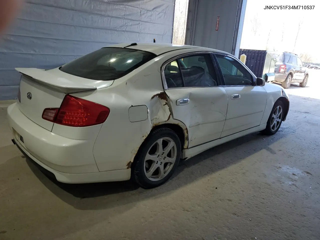 2004 Infiniti G35 VIN: JNKCV51F34M710537 Lot: 53968905