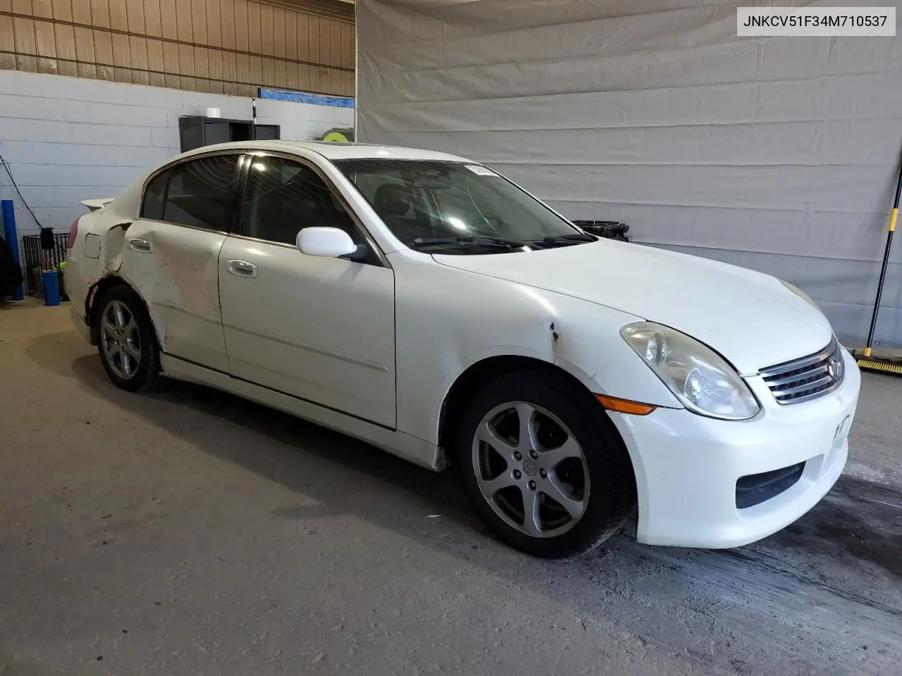 2004 Infiniti G35 VIN: JNKCV51F34M710537 Lot: 53968905