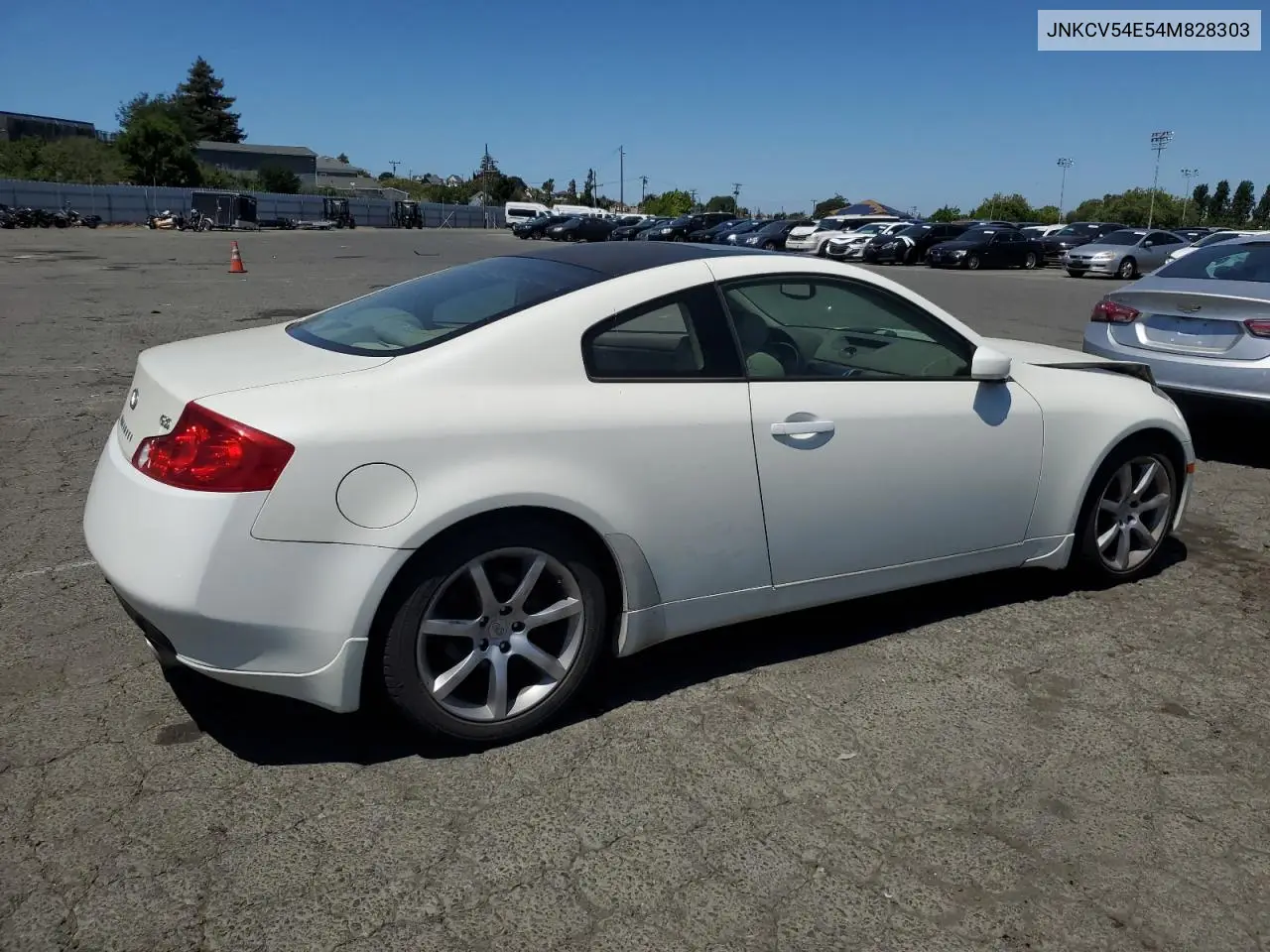 2004 Infiniti G35 VIN: JNKCV54E54M828303 Lot: 56214045