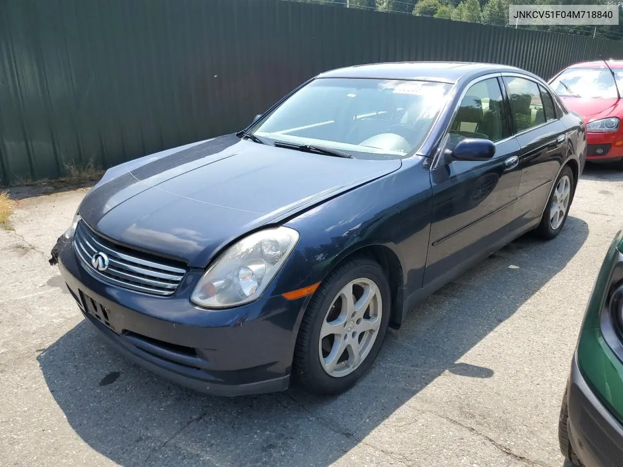 2004 Infiniti G35 VIN: JNKCV51F04M718840 Lot: 62203775