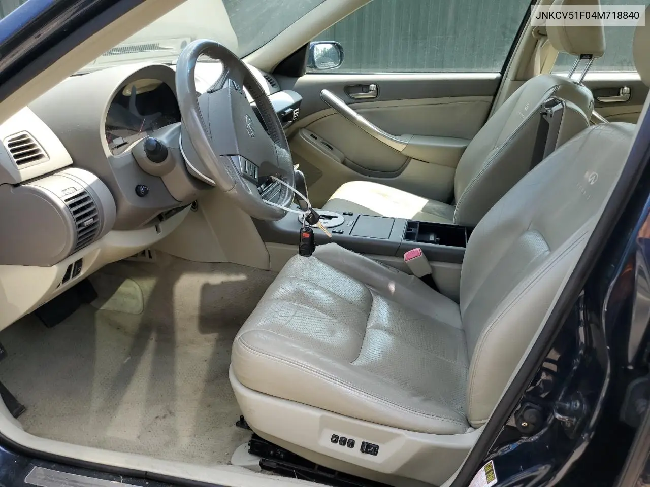 2004 Infiniti G35 VIN: JNKCV51F04M718840 Lot: 62203775