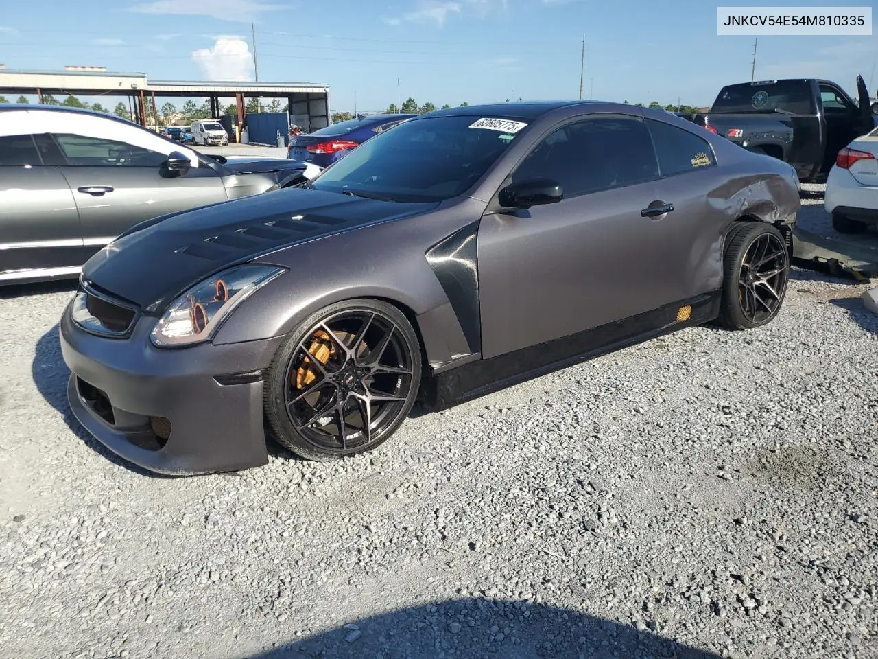 2004 Infiniti G35 VIN: JNKCV54E54M810335 Lot: 62605775