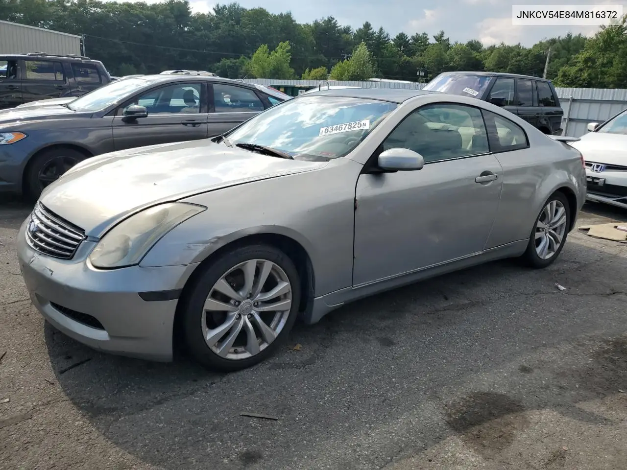 2004 Infiniti G35 VIN: JNKCV54E84M816372 Lot: 63467825