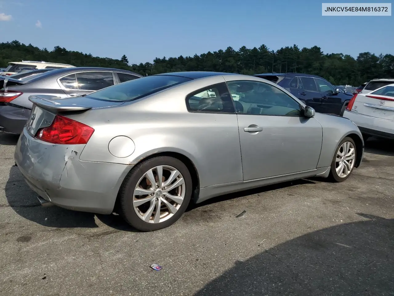 2004 Infiniti G35 VIN: JNKCV54E84M816372 Lot: 63467825