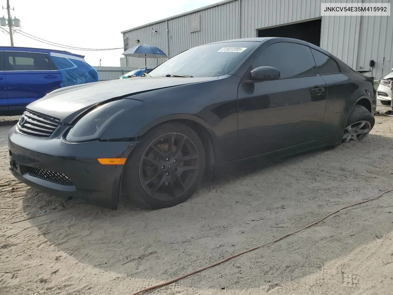 2005 Infiniti G35 VIN: JNKCV54E35M415992 Lot: 51922285