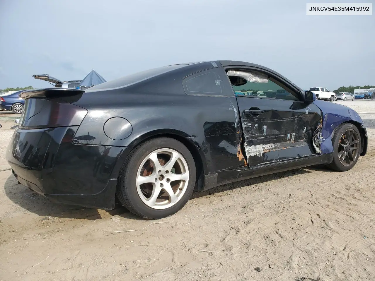2005 Infiniti G35 VIN: JNKCV54E35M415992 Lot: 51922285