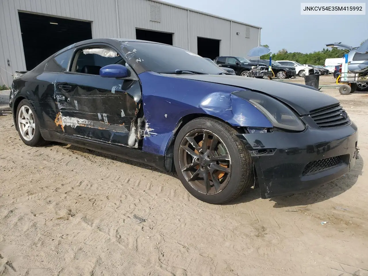 2005 Infiniti G35 VIN: JNKCV54E35M415992 Lot: 51922285