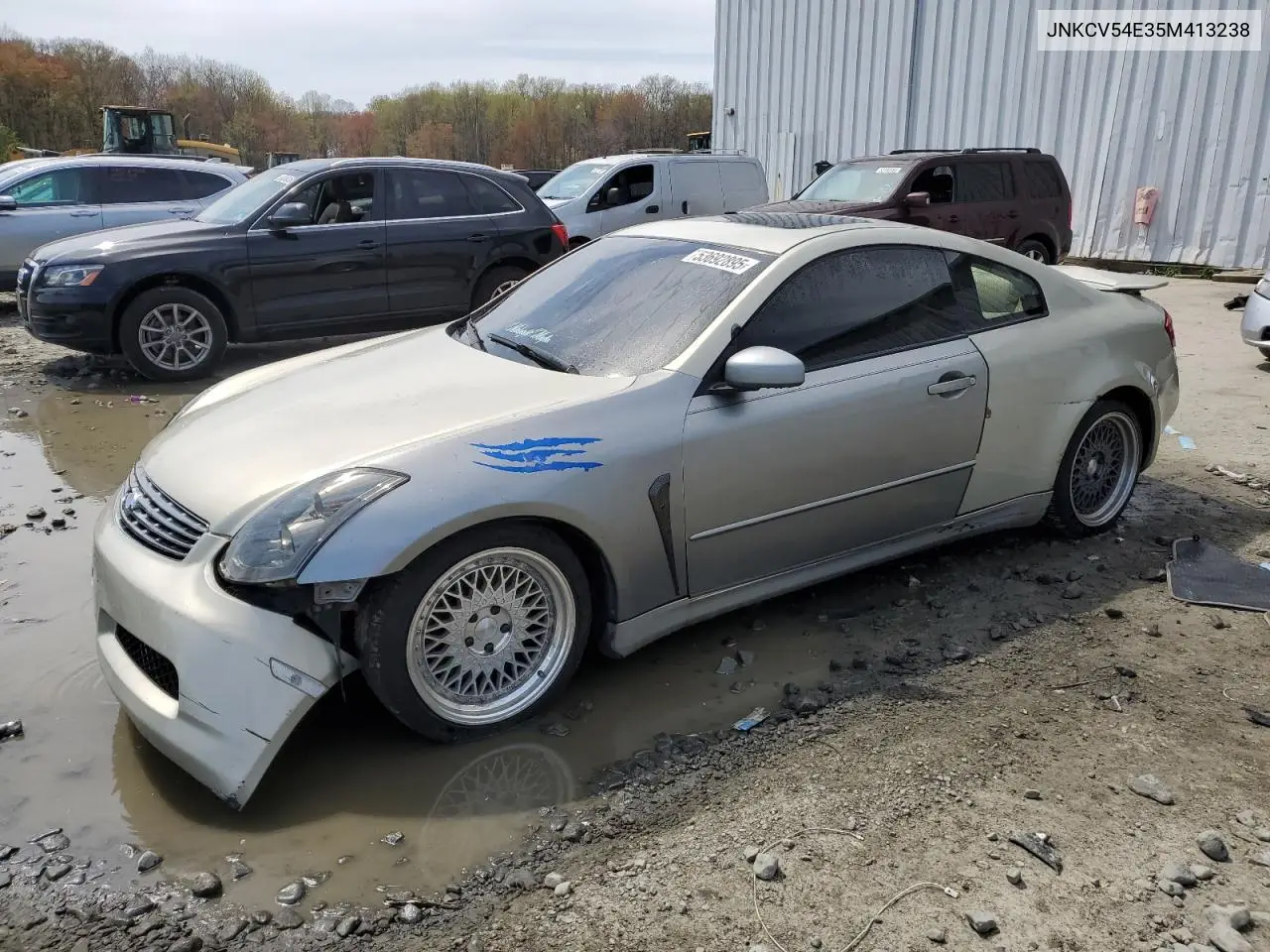 2005 Infiniti G35 VIN: JNKCV54E35M413238 Lot: 53692895