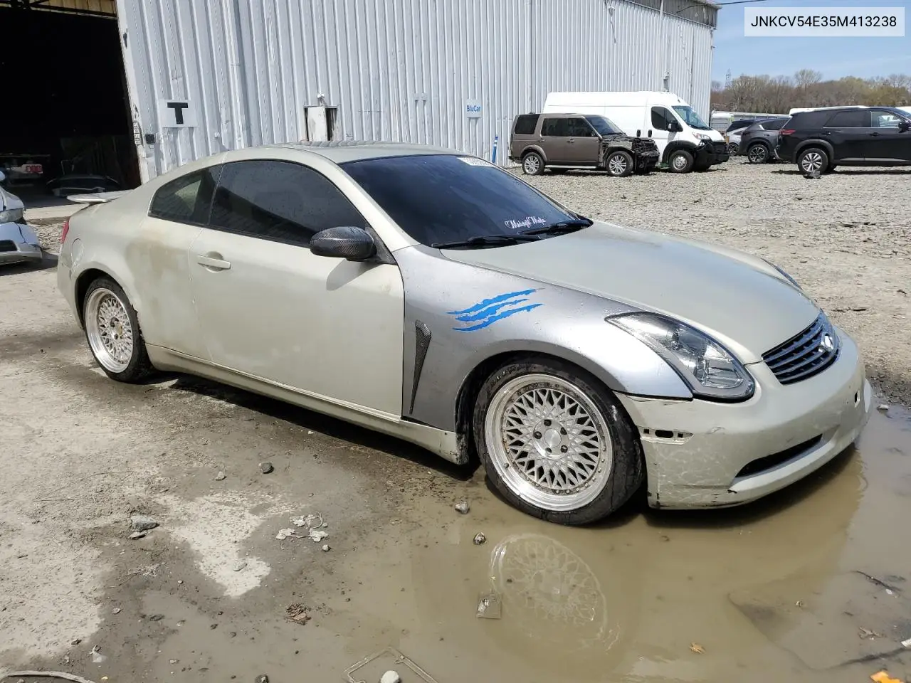 2005 Infiniti G35 VIN: JNKCV54E35M413238 Lot: 53692895