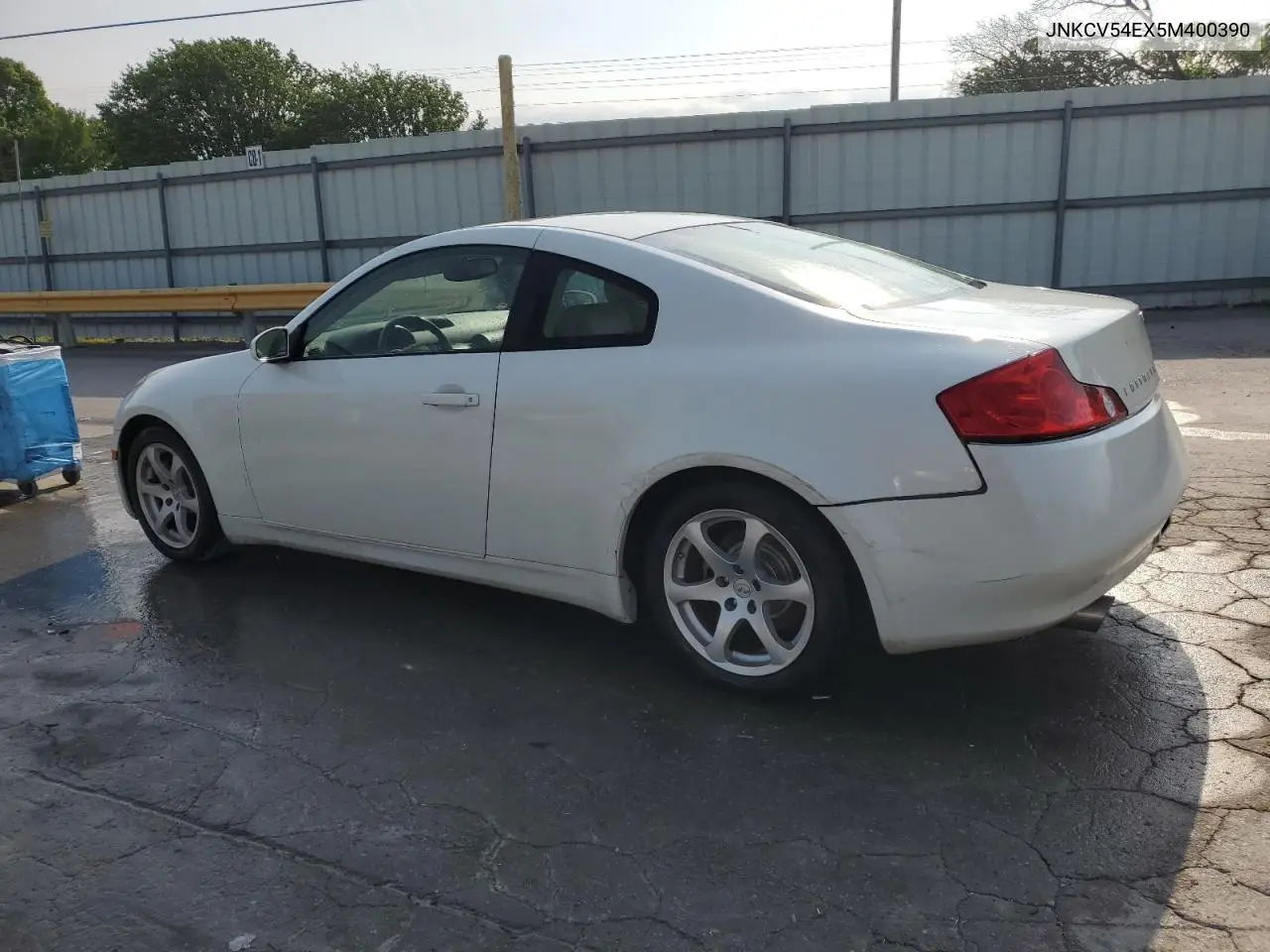 2005 Infiniti G35 VIN: JNKCV54EX5M400390 Lot: 54713485