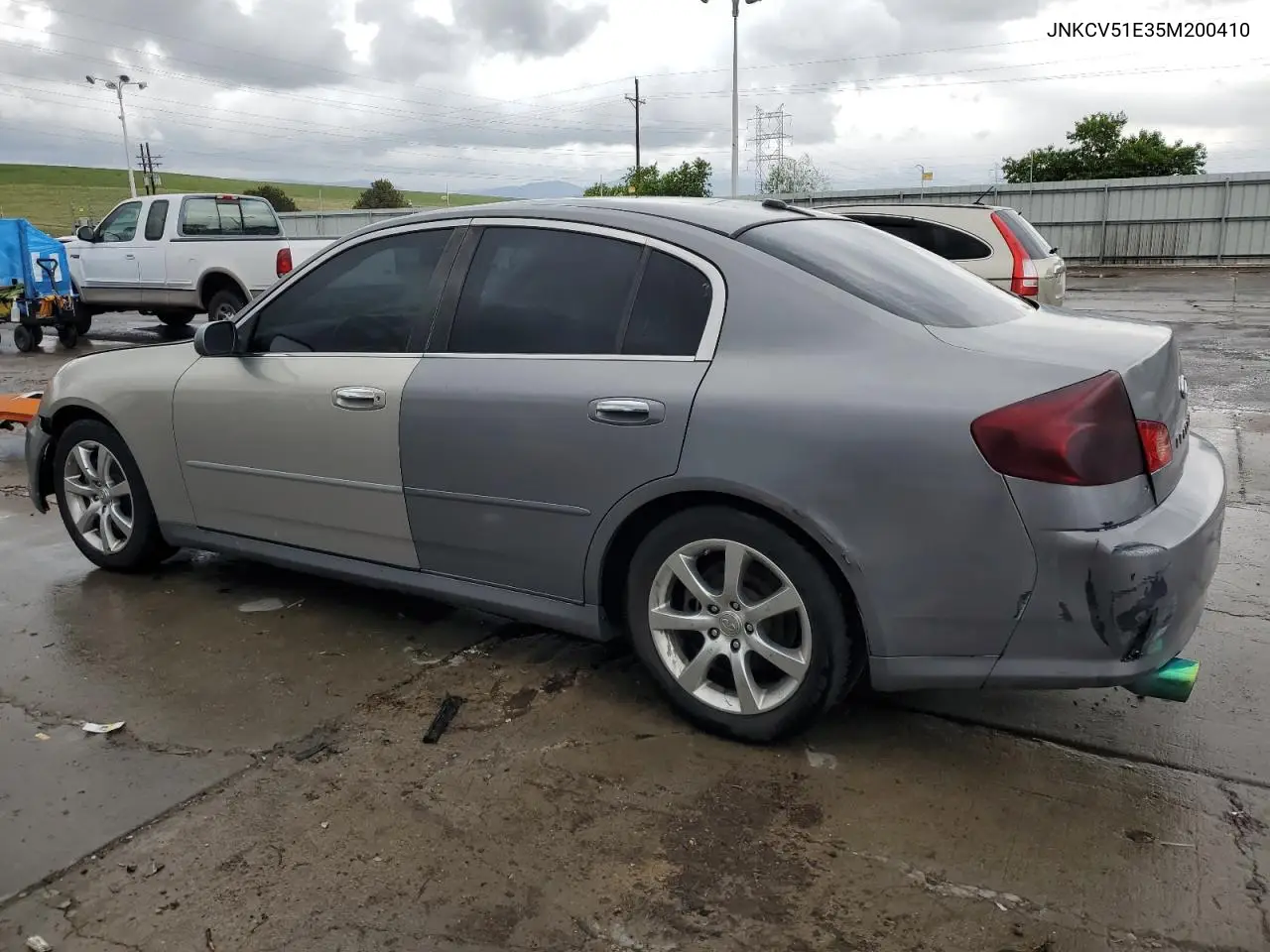 2005 Infiniti G35 VIN: JNKCV51E35M200410 Lot: 55945375