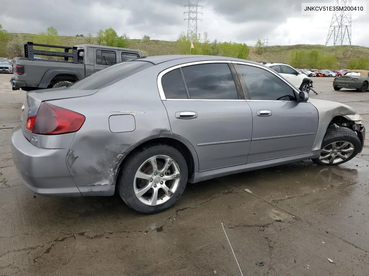 2005 Infiniti G35 VIN: JNKCV51E35M200410 Lot: 55945375