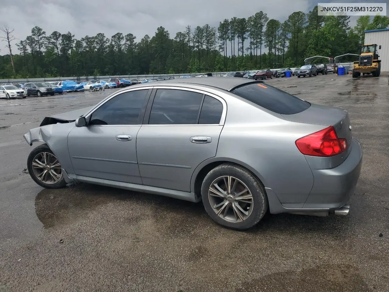 2005 Infiniti G35 VIN: JNKCV51F25M312270 Lot: 56040315