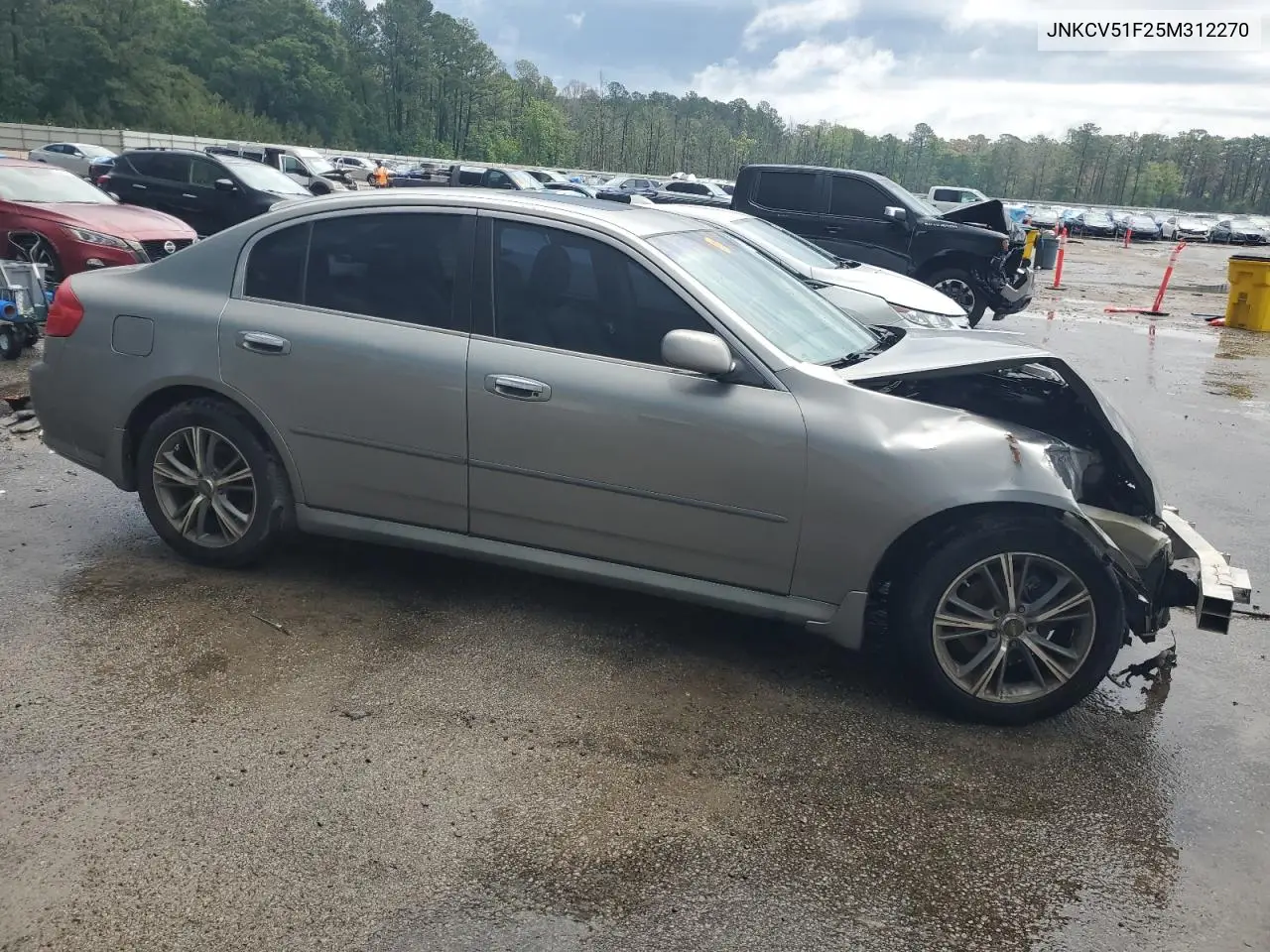 2005 Infiniti G35 VIN: JNKCV51F25M312270 Lot: 56040315