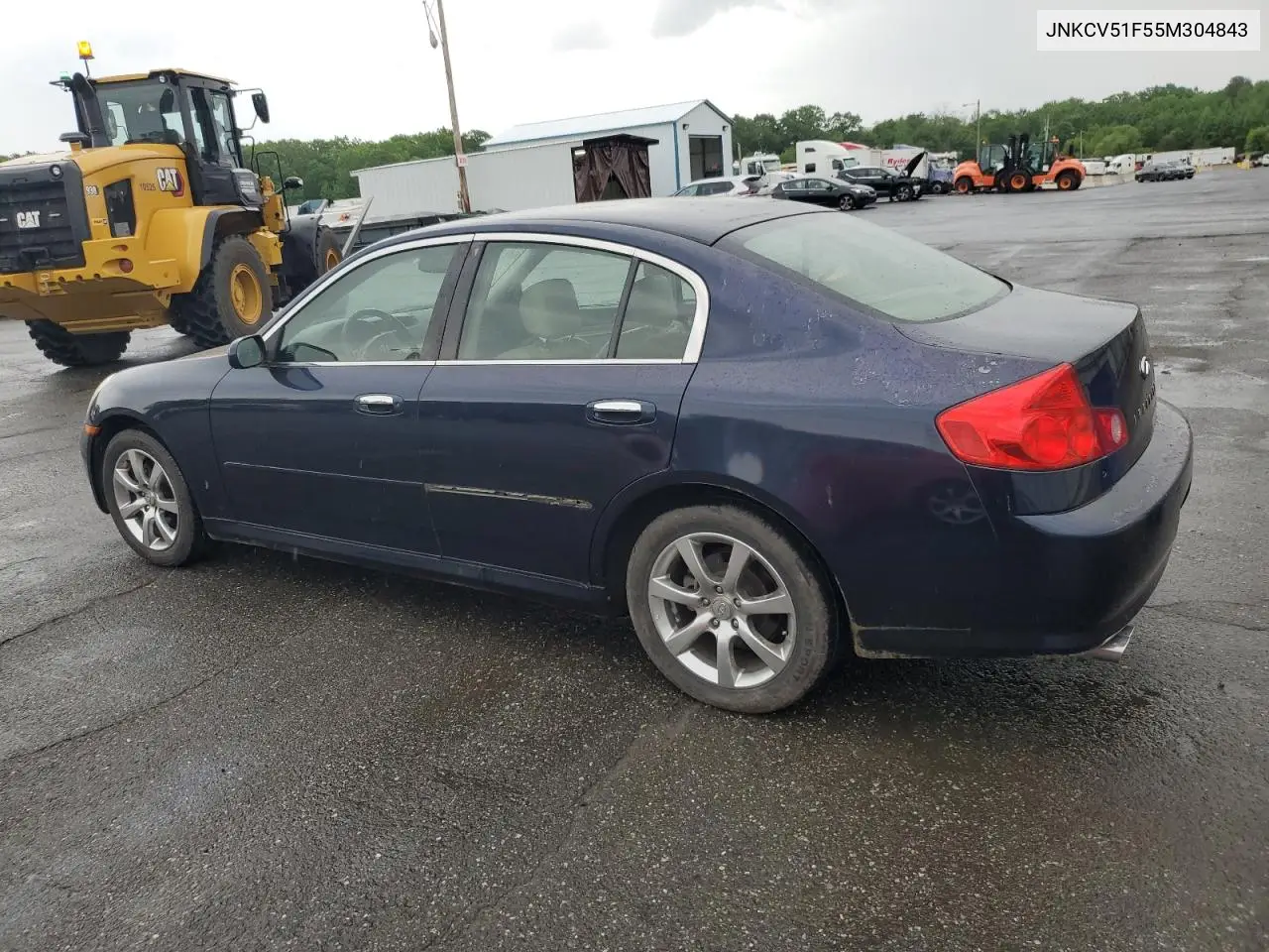 2005 Infiniti G35 VIN: JNKCV51F55M304843 Lot: 56918755