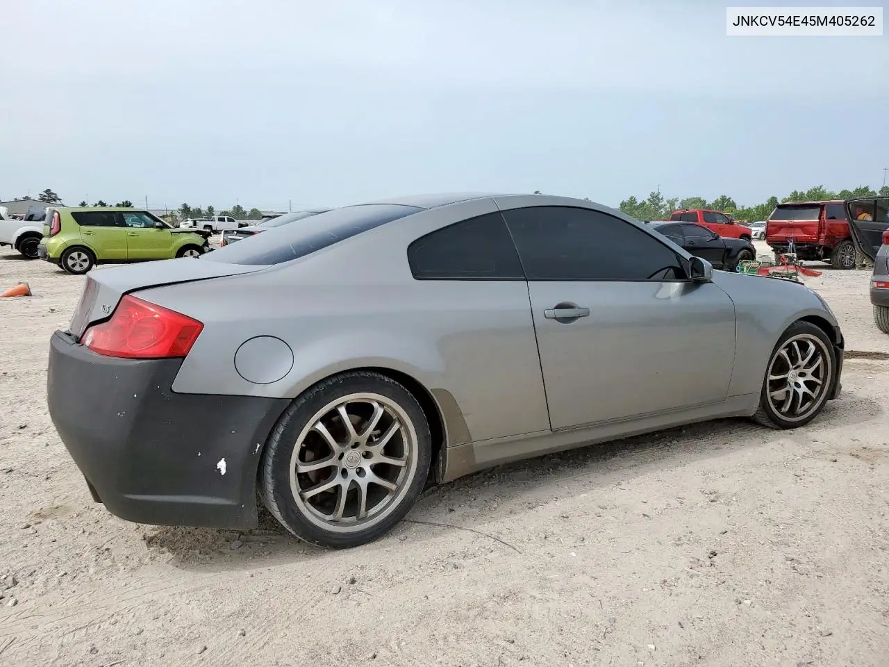 2005 Infiniti G35 VIN: JNKCV54E45M405262 Lot: 56985675