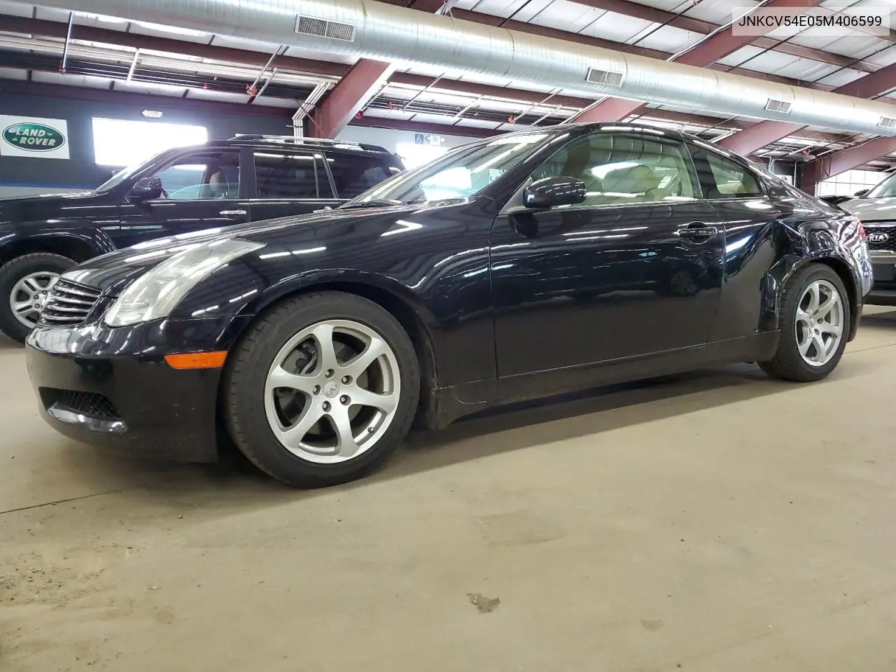 2005 Infiniti G35 VIN: JNKCV54E05M406599 Lot: 61751885
