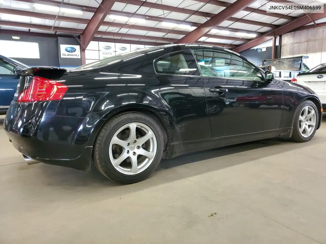 2005 Infiniti G35 VIN: JNKCV54E05M406599 Lot: 61751885