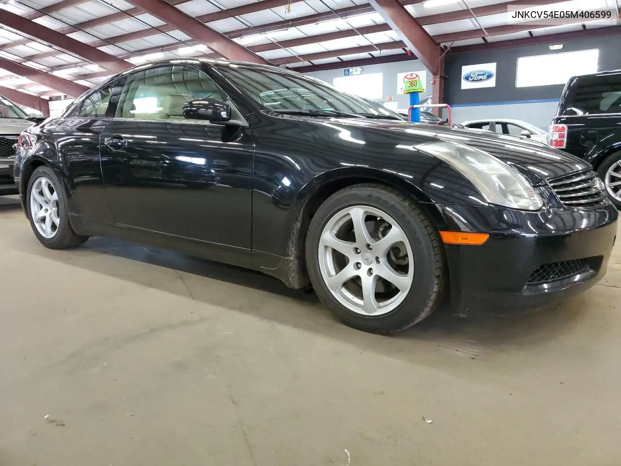 2005 Infiniti G35 VIN: JNKCV54E05M406599 Lot: 61751885