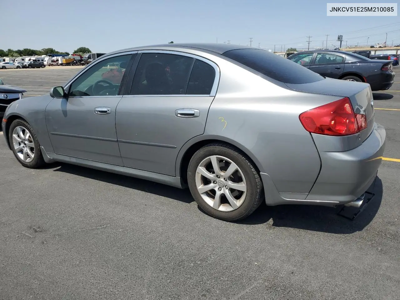 2005 Infiniti G35 VIN: JNKCV51E25M210085 Lot: 62200515