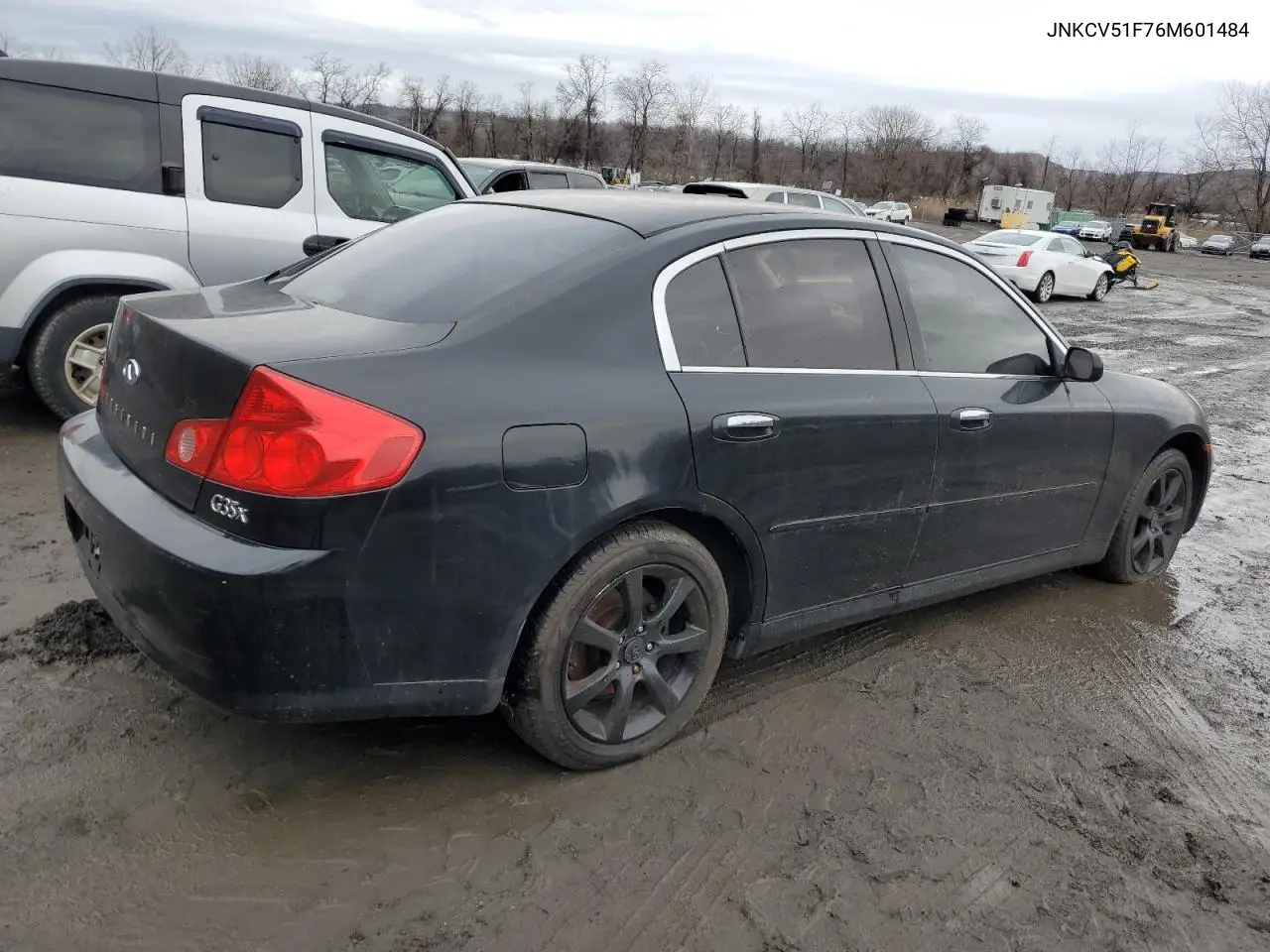 2006 Infiniti G35 VIN: JNKCV51F76M601484 Lot: 47384015
