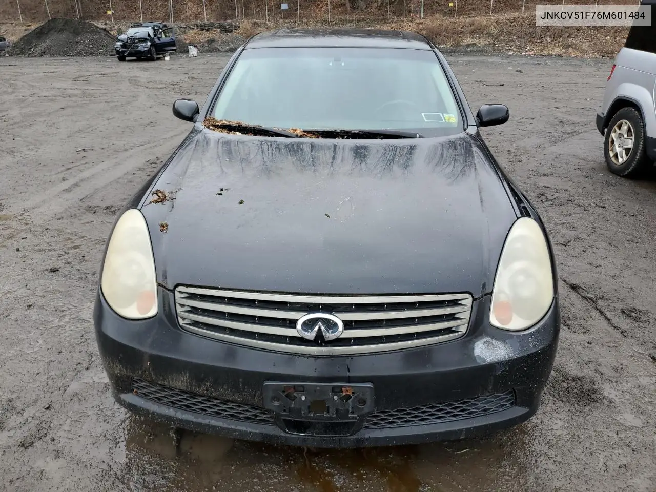 2006 Infiniti G35 VIN: JNKCV51F76M601484 Lot: 47384015
