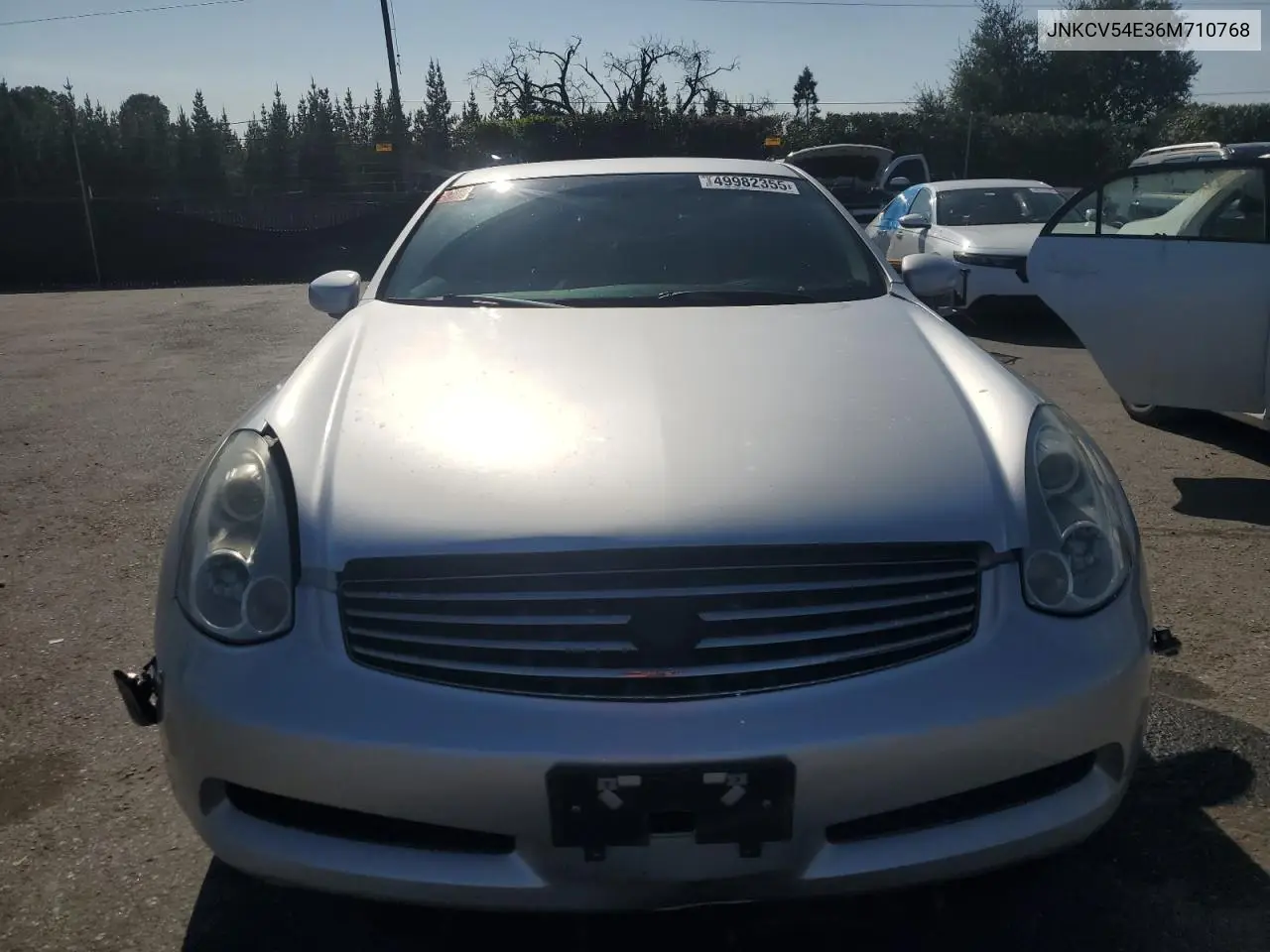 2006 Infiniti G35 VIN: JNKCV54E36M710768 Lot: 49982355