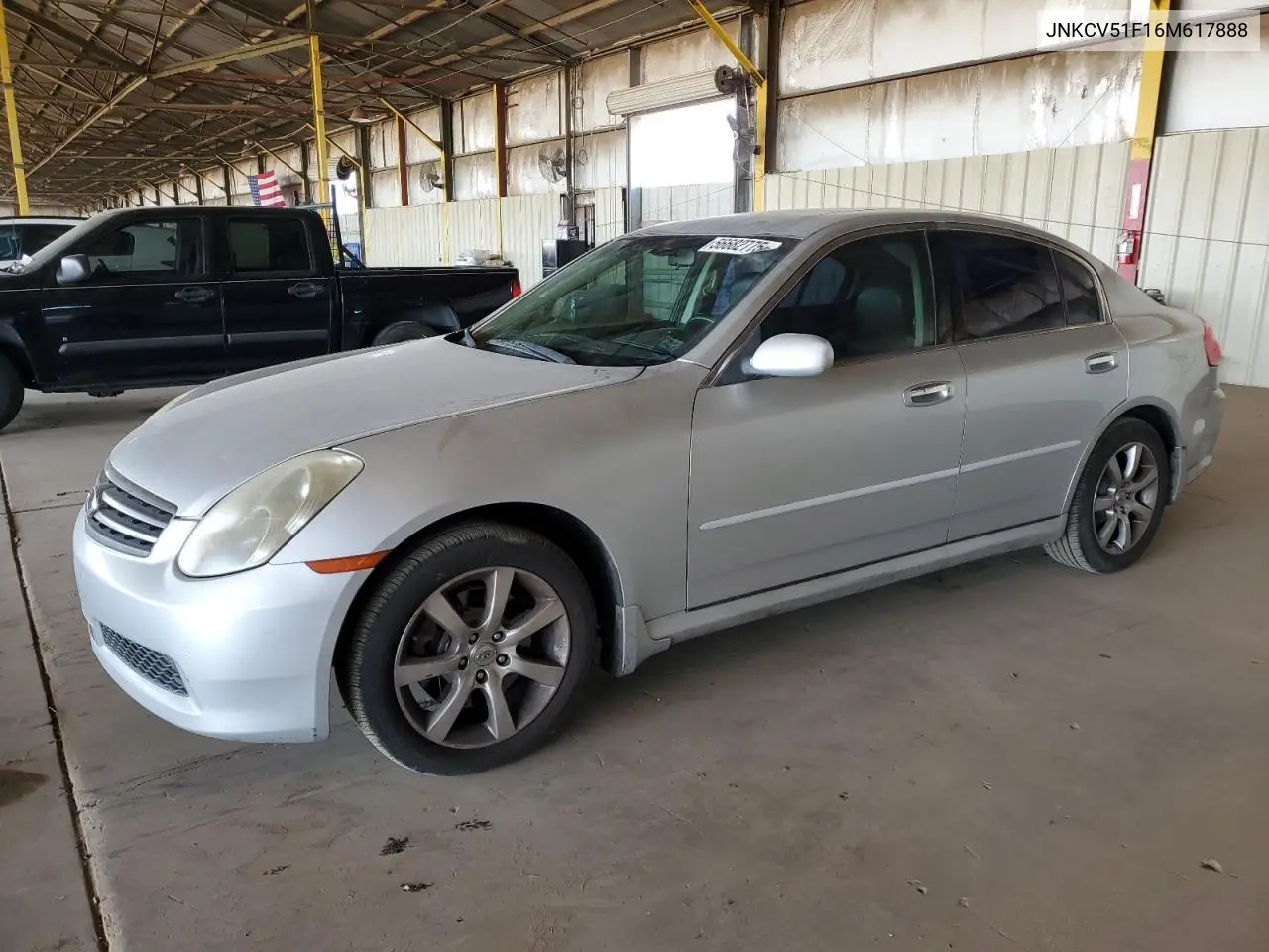 2006 Infiniti G35 VIN: JNKCV51F16M617888 Lot: 56682775