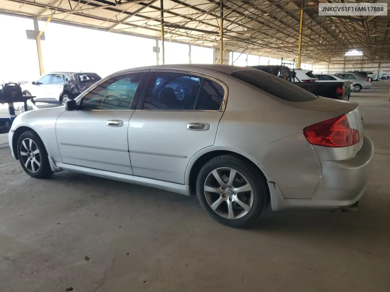 2006 Infiniti G35 VIN: JNKCV51F16M617888 Lot: 56682775