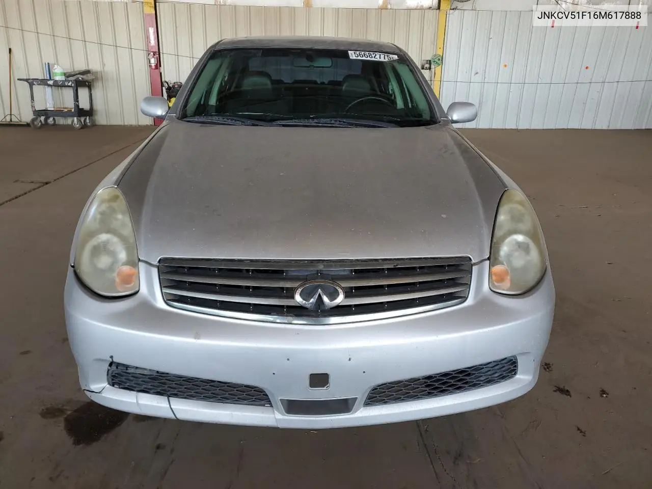 2006 Infiniti G35 VIN: JNKCV51F16M617888 Lot: 56682775