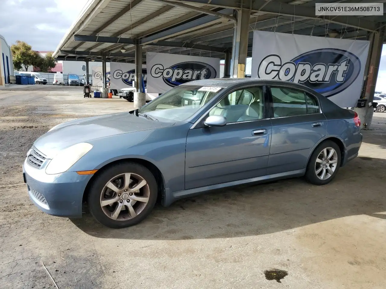 2006 Infiniti G35 VIN: JNKCV51E36M508713 Lot: 56876815