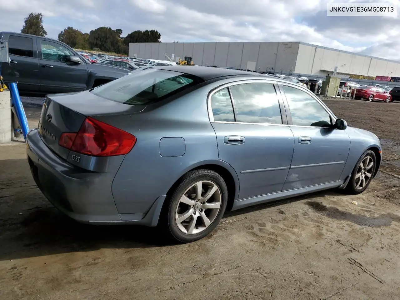 2006 Infiniti G35 VIN: JNKCV51E36M508713 Lot: 56876815