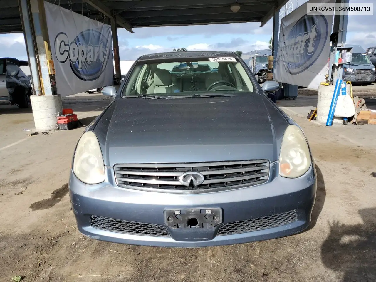 2006 Infiniti G35 VIN: JNKCV51E36M508713 Lot: 56876815