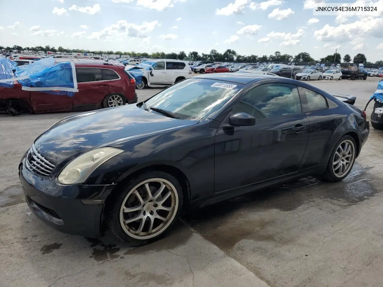 2006 Infiniti G35 VIN: JNKCV54E36M715324 Lot: 63011555