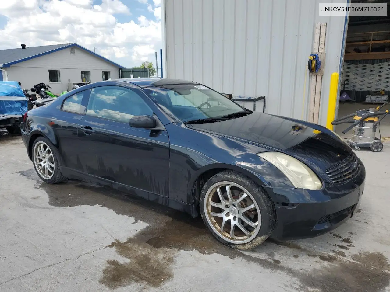 2006 Infiniti G35 VIN: JNKCV54E36M715324 Lot: 63011555
