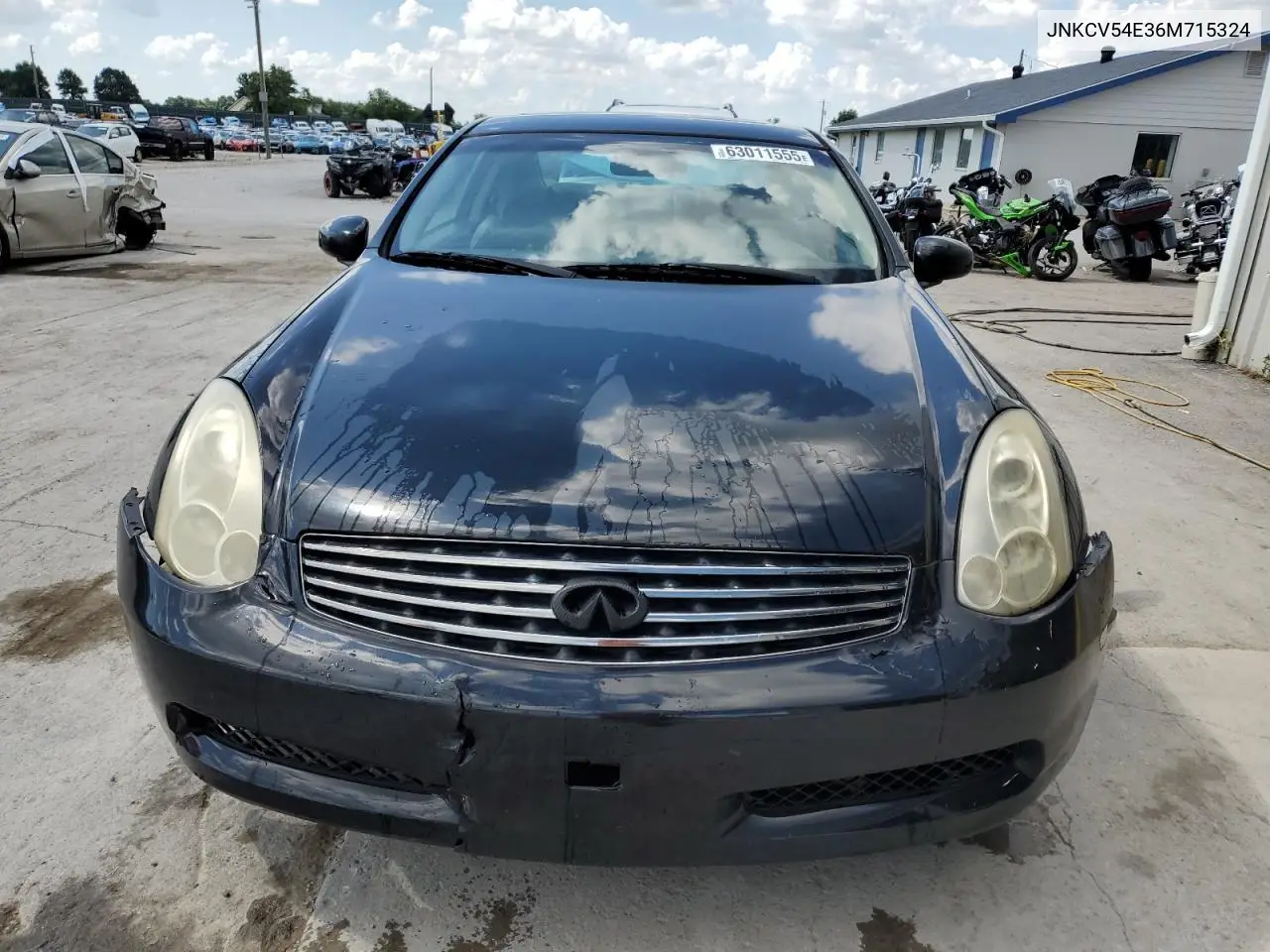 2006 Infiniti G35 VIN: JNKCV54E36M715324 Lot: 63011555