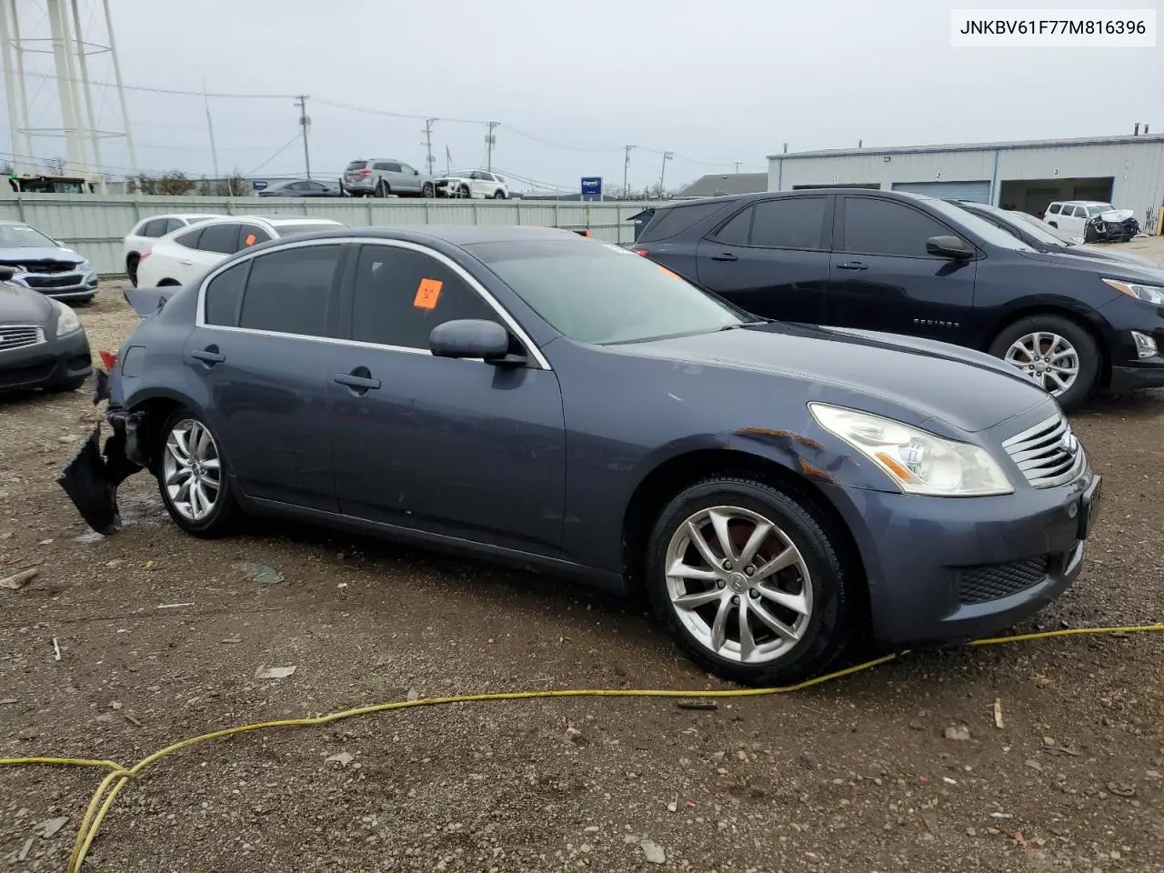 2007 Infiniti G35 VIN: JNKBV61F77M816396 Lot: 51816015