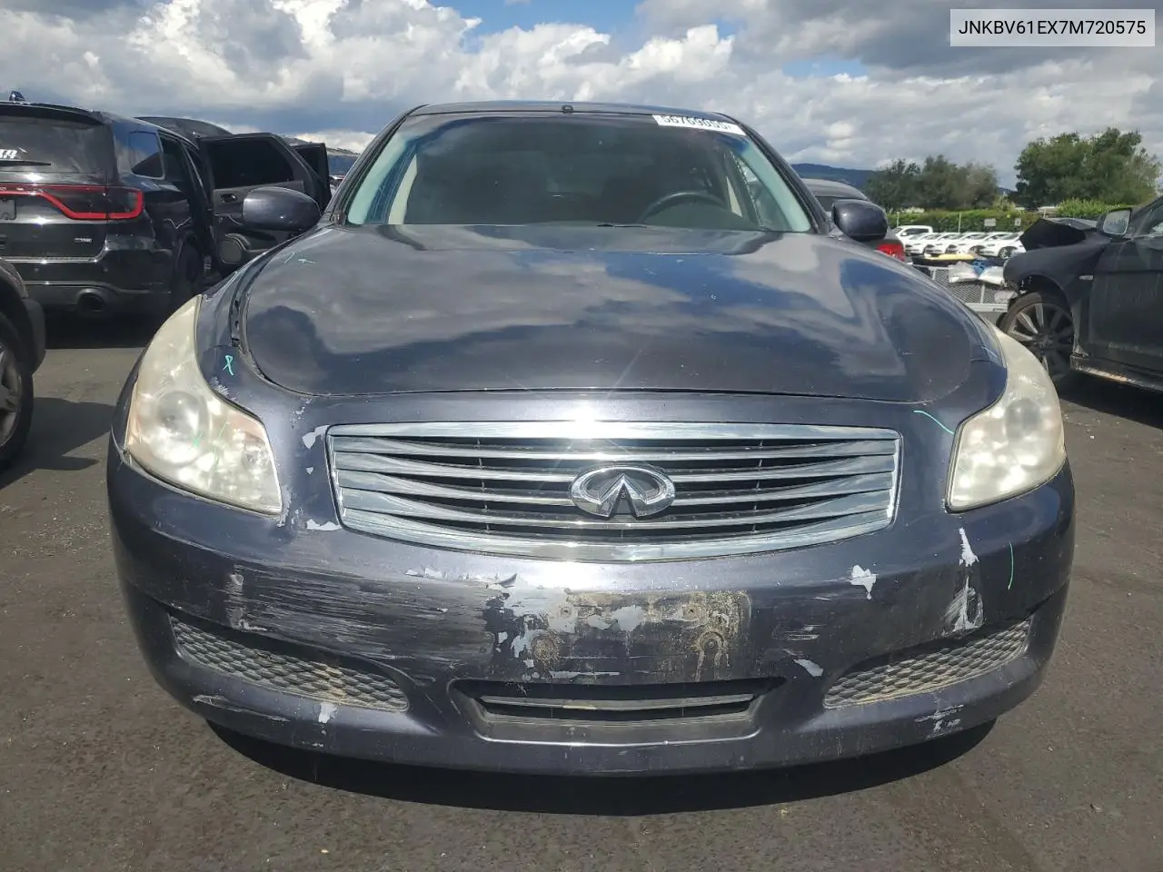 2007 Infiniti G35 VIN: JNKBV61EX7M720575 Lot: 56769055