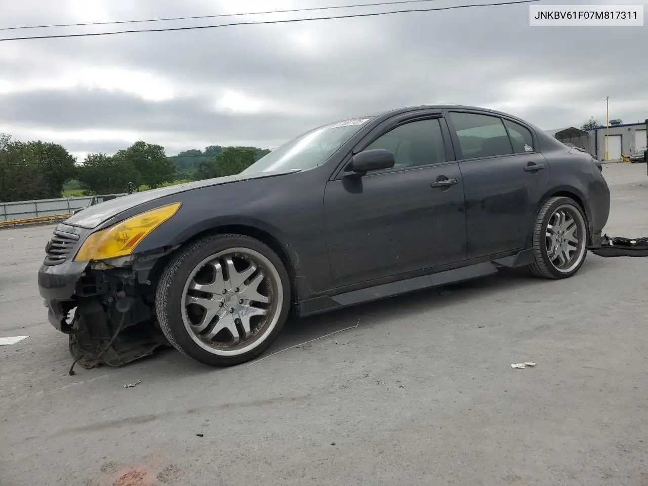 2007 Infiniti G35 VIN: JNKBV61F07M817311 Lot: 57087125