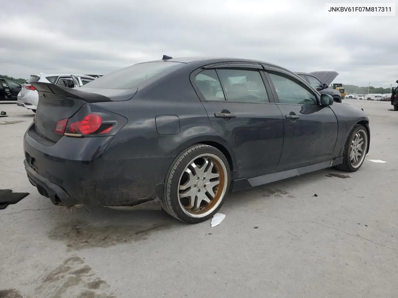2007 Infiniti G35 VIN: JNKBV61F07M817311 Lot: 57087125