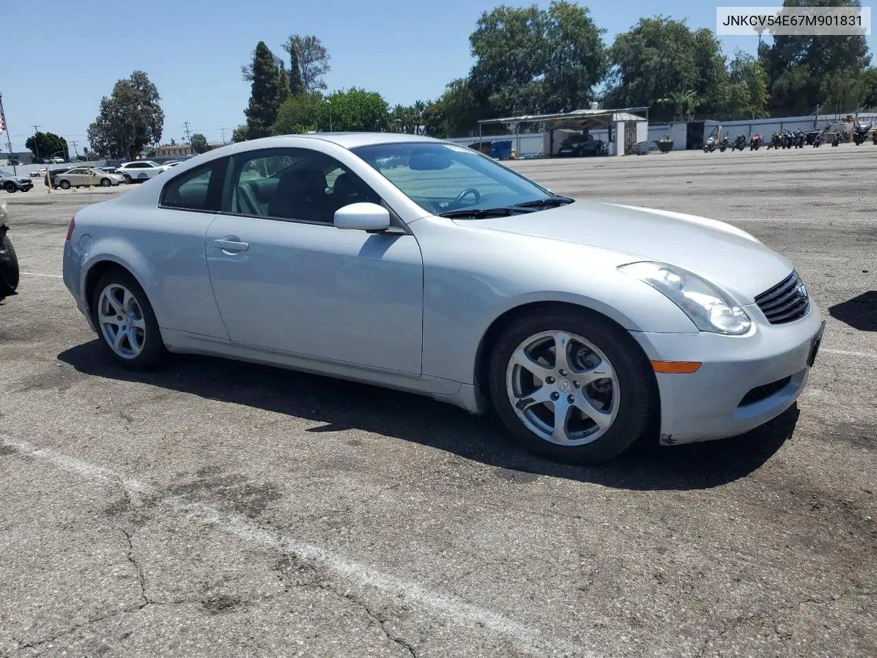 2007 Infiniti G35 VIN: JNKCV54E67M901831 Lot: 61613605